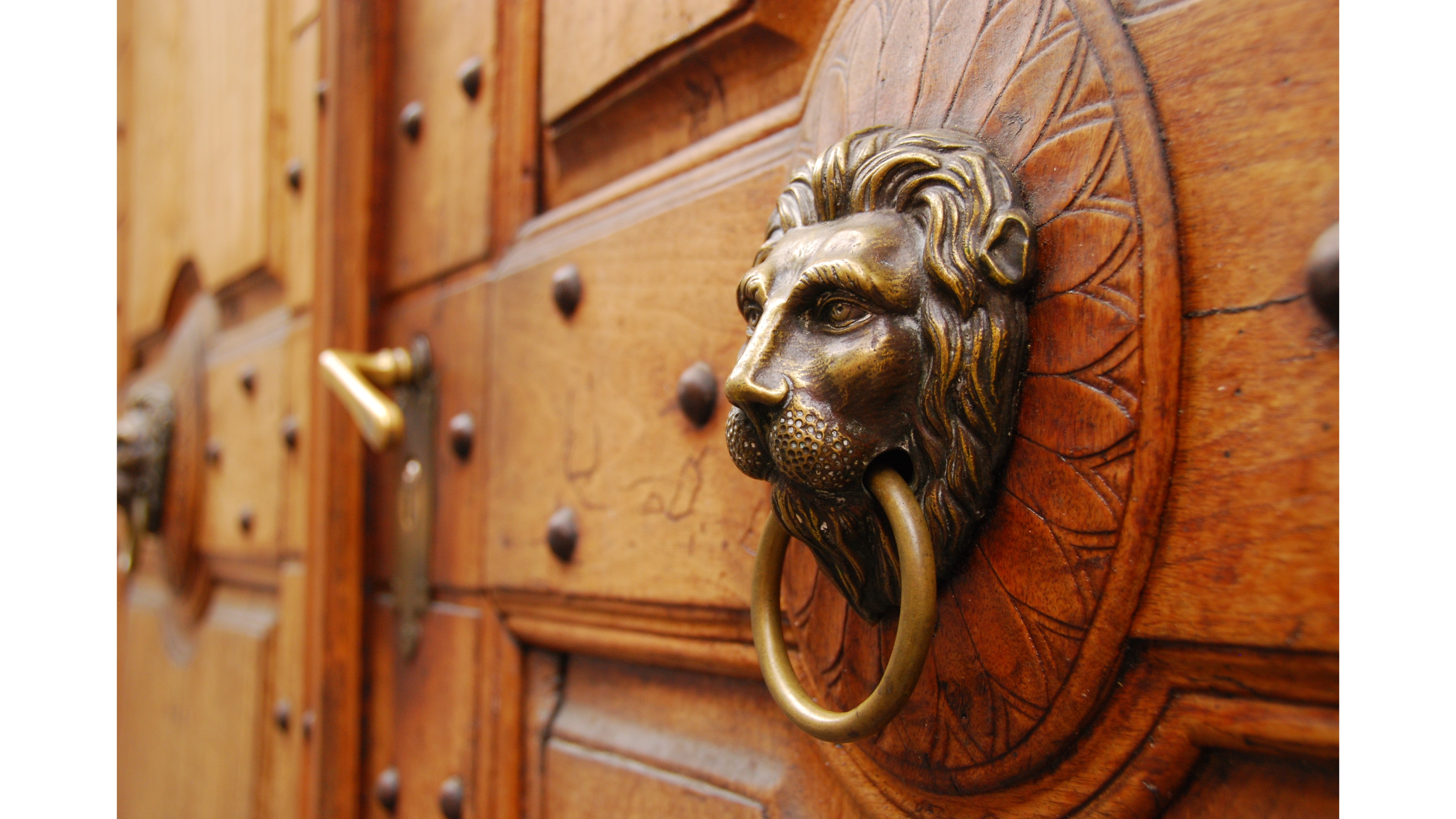 Private estate entrance — opening doors that remain closed to most